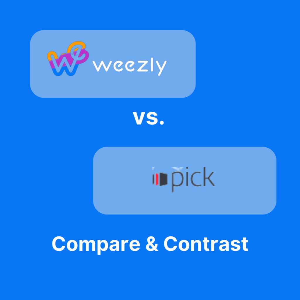 Weezly vs Pick.co