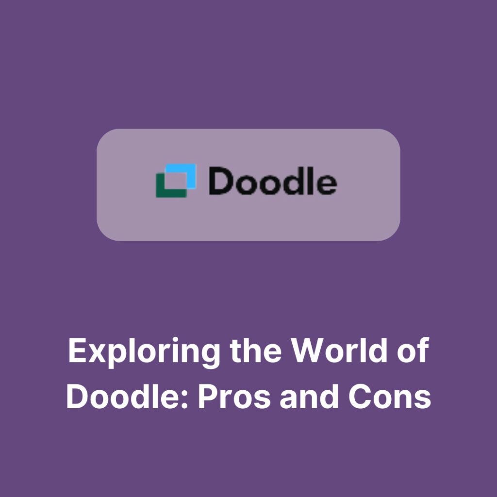 doodle Pros and Cons