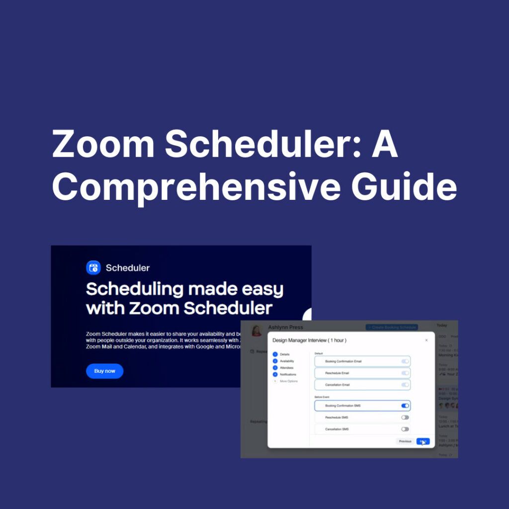 Zoom Scheduler: A Comprehensive Guide